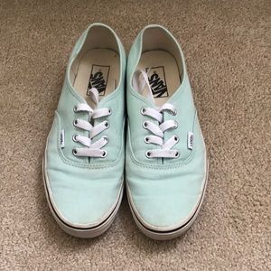 Mint Green Vans